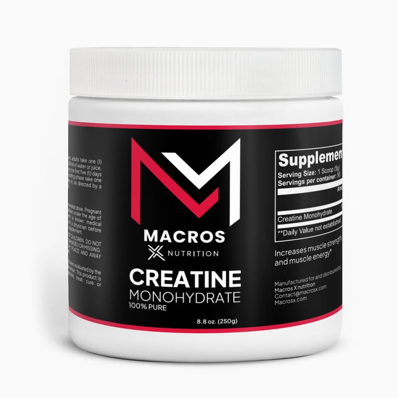 Macros X Nutrition Creatine Monohydrate