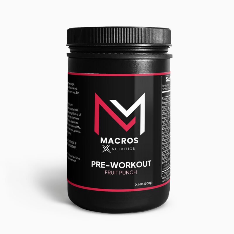 Macros X Nutrition Pre-Workout