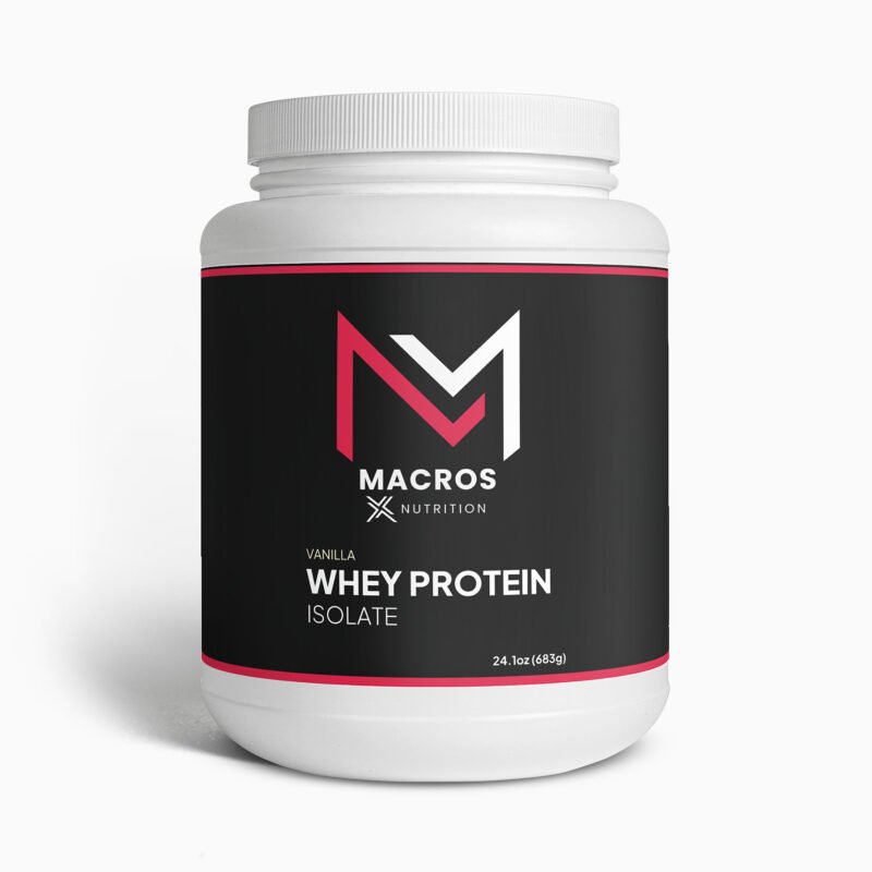 Macros X Whey Protein Isolate – Vanilla