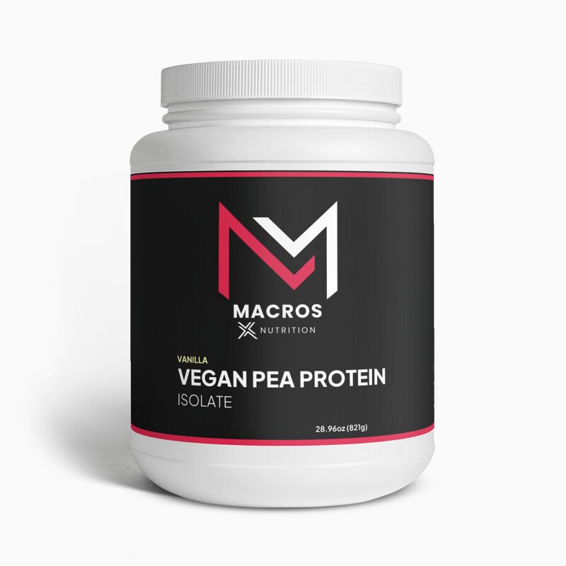 Macros X Vegan Pea Protein Isolate - Vanilla