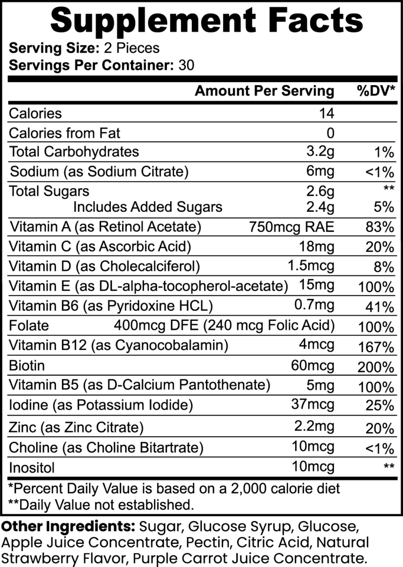 Multivitamin Gummies - Adult - Image 6