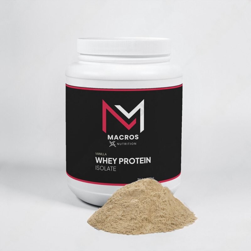 Macros X Whey Protein Isolate – Vanilla - Image 2