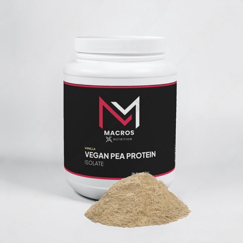 Macros X Vegan Pea Protein Isolate - Vanilla - Image 3