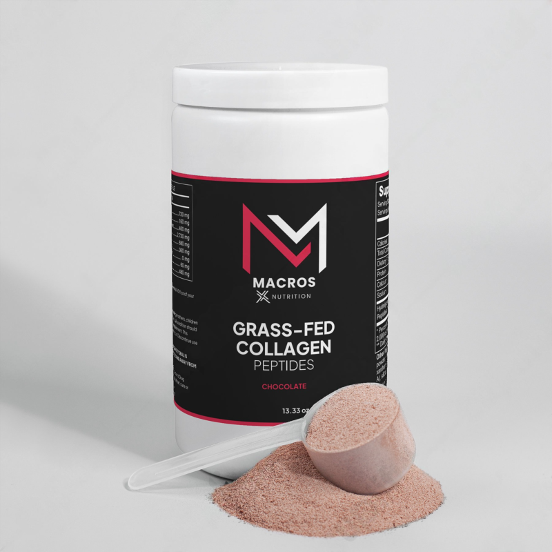 Grass-Fed Collagen Peptides Powder - Chocolate - Image 2